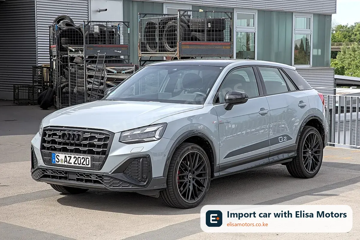 Audi Q2 35 TFSI S line price in Kenya | Elisa Motors Audi Q2 35 TFSI S line suv for sale in Kenya, import from UK and Japan