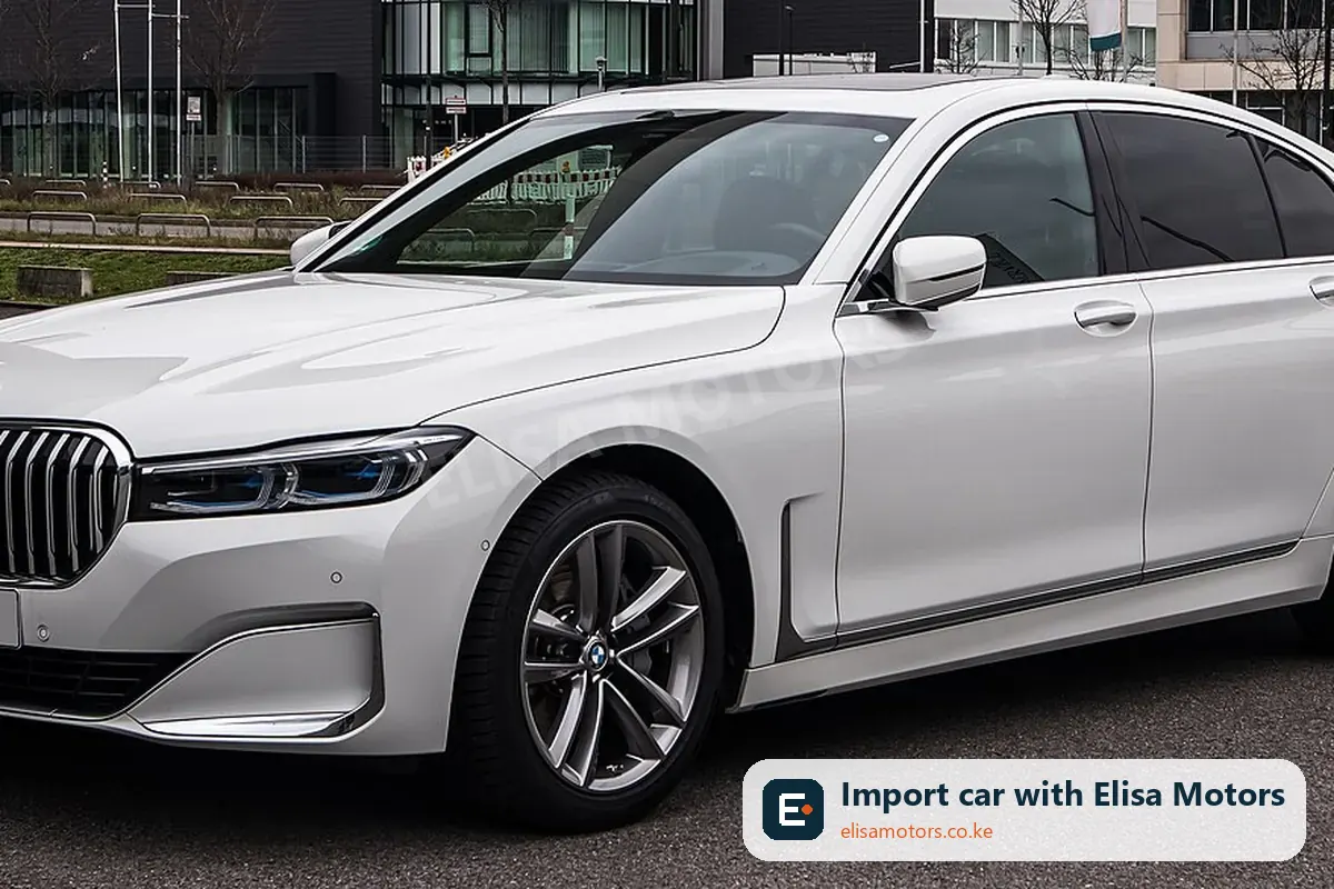 BMW 7 Series 740d xDrive price in Kenya | Elisa Motors BMW 7 Series 740d xDrive sedan for sale in Kenya, import from UK and Japan