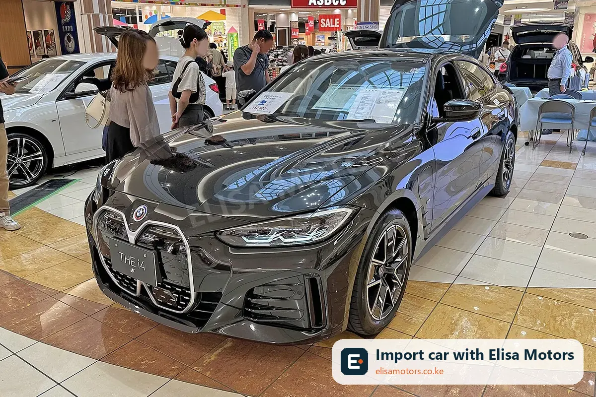 BMW i4 price in Kenya | Elisa Motors BMW i4 sedan for sale in Kenya, import from UK and Japan