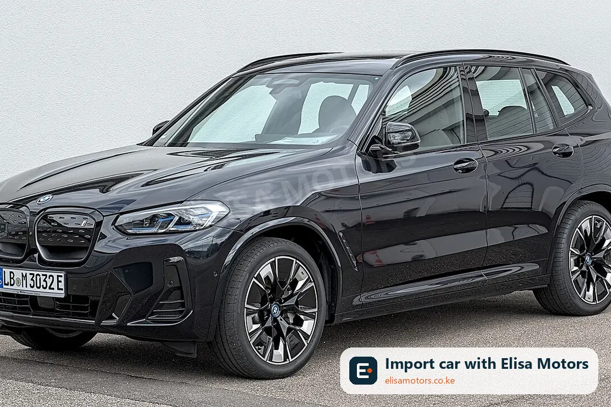 BMW iX3 price in Kenya | Elisa Motors BMW iX3 suv for sale in Kenya, import from UK and Japan