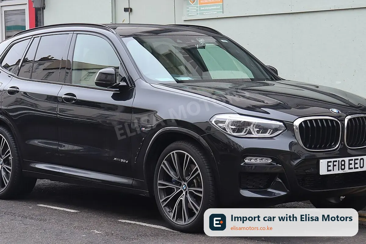 BMW X3 xDrive20d price in Kenya | Elisa Motors BMW X3 xDrive20d suv for sale in Kenya, import from UK and Japan