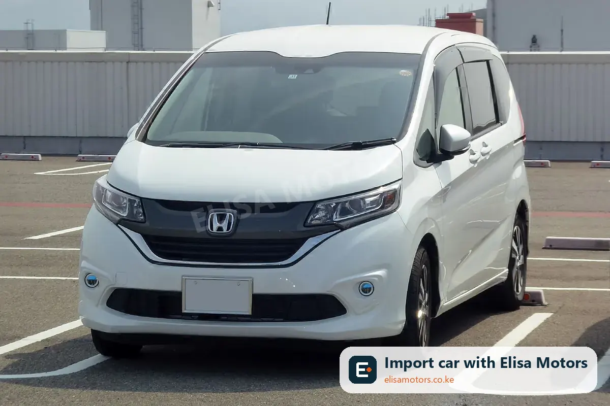 Honda Freed G 1.5 price in Kenya | Elisa Motors Honda Freed G 1.5 mpv for sale in Kenya, import from Japan
