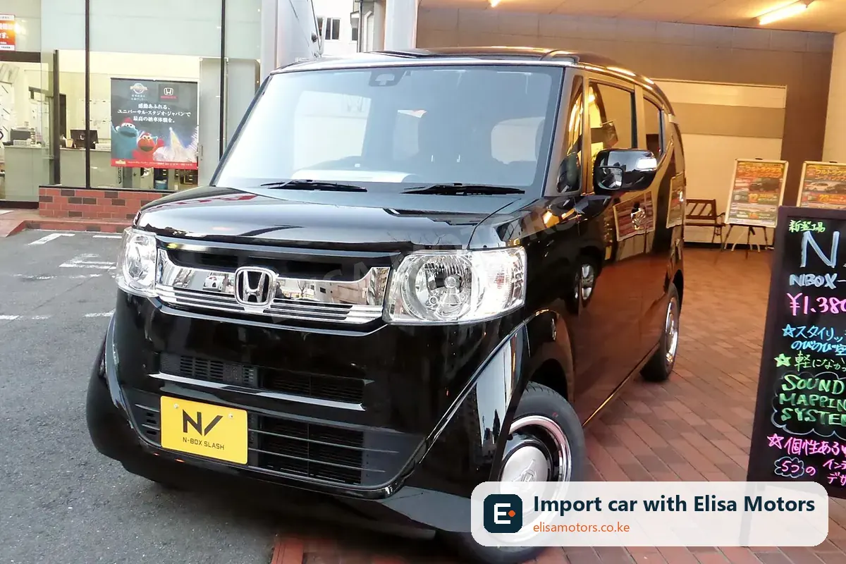 Honda N-Box price in Kenya | Elisa Motors Honda N-Box mpv for sale in Kenya, import from Japan