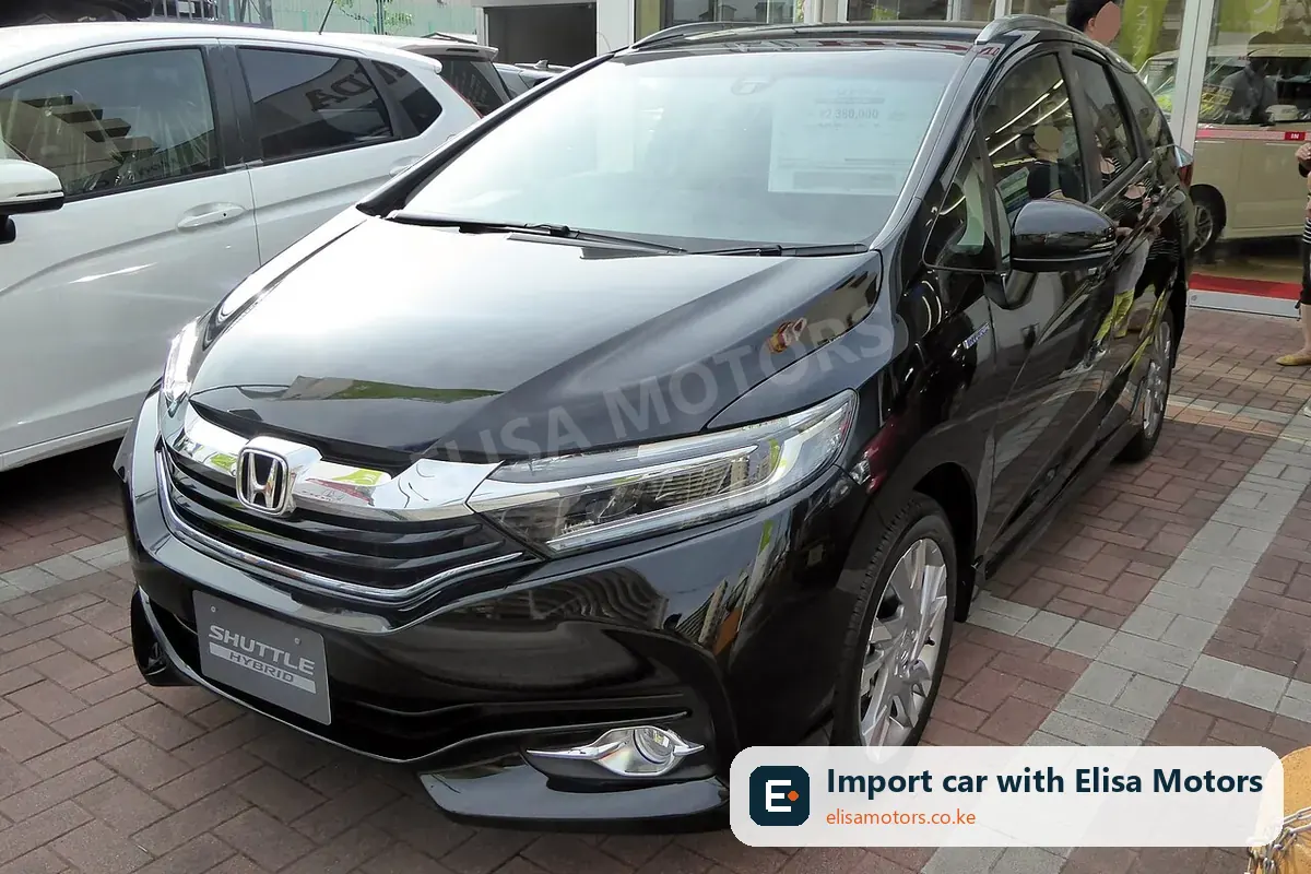 Honda Shuttle G 1.5 price in Kenya | Elisa Motors Honda Shuttle G 1.5 station wagon for sale in Kenya, import from Japan