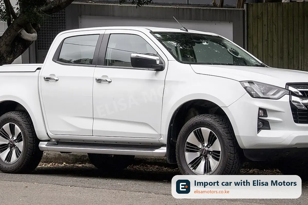 Isuzu D-Max 3.0 Ddi Double Cab LS AT price in Kenya | Elisa Motors Isuzu D-Max 3.0 Ddi Double Cab LS AT pickup for sale in Kenya, import from South Africa and UK