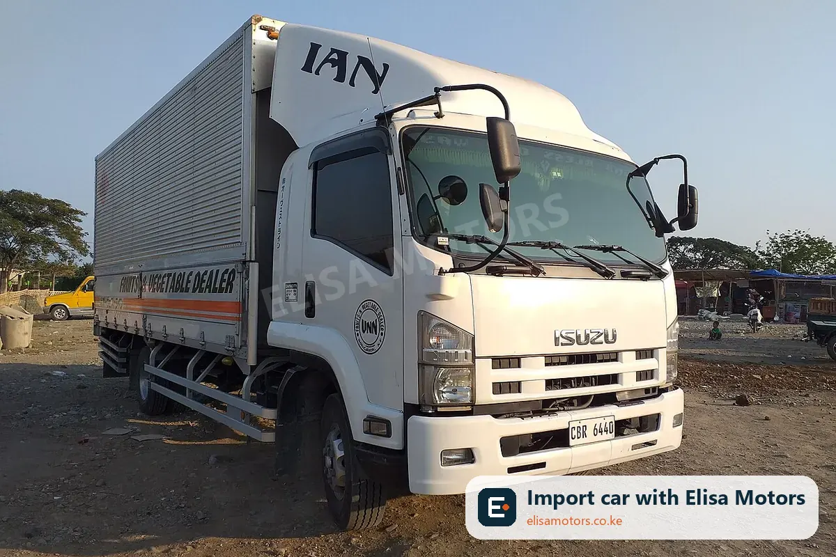 Isuzu Forward FSR 7.8 Diesel 8-Ton price in Kenya | Elisa Motors Isuzu Forward FSR 7.8 Diesel 8-Ton truck for sale in Kenya, import from Japan