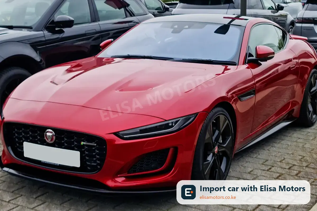 Jaguar F-Type P300 Coupe price in Kenya | Elisa Motors Jaguar F-Type P300 Coupe sports car for sale in Kenya, import from UK
