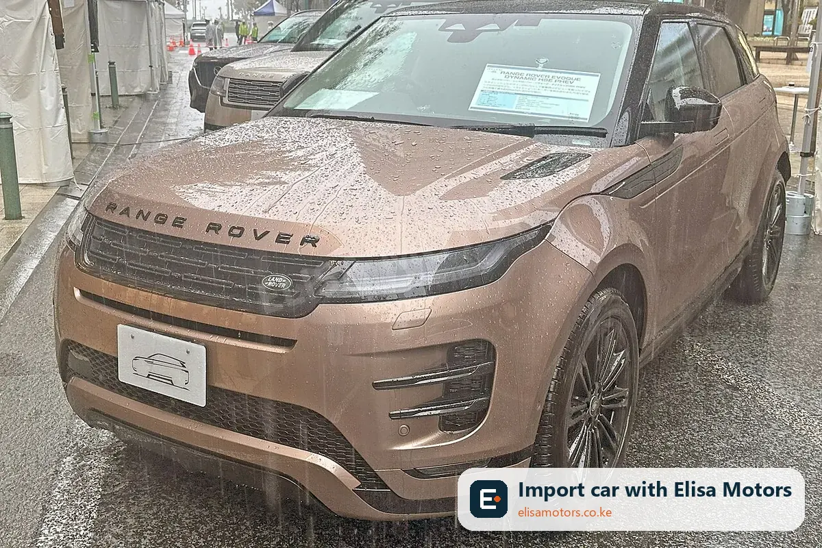 Range Rover Evoque D180 SE price in Kenya | Elisa Motors Range Rover Evoque D180 SE suv for sale in Kenya, import from UK and Japan