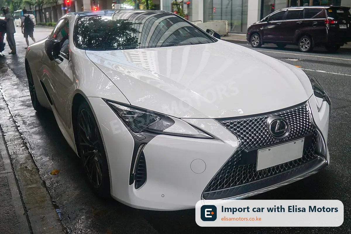 Lexus LC LC500h price in Kenya | Elisa Motors Lexus LC LC500h sports car for sale in Kenya, import from Japan