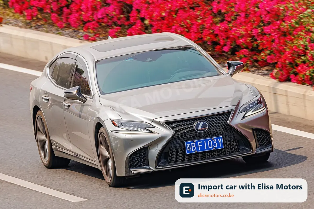 Lexus LS LS500h Executive price in Kenya | Elisa Motors Lexus LS LS500h Executive sedan for sale in Kenya, import from Japan