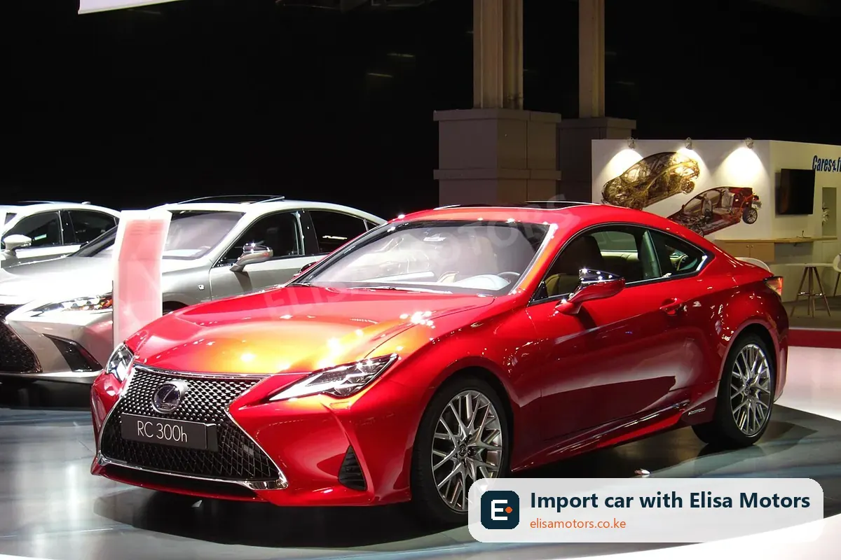 Lexus RC RC F 5.0 V8 price in Kenya | Elisa Motors Lexus RC RC F 5.0 V8 sports car for sale in Kenya, import from Japan