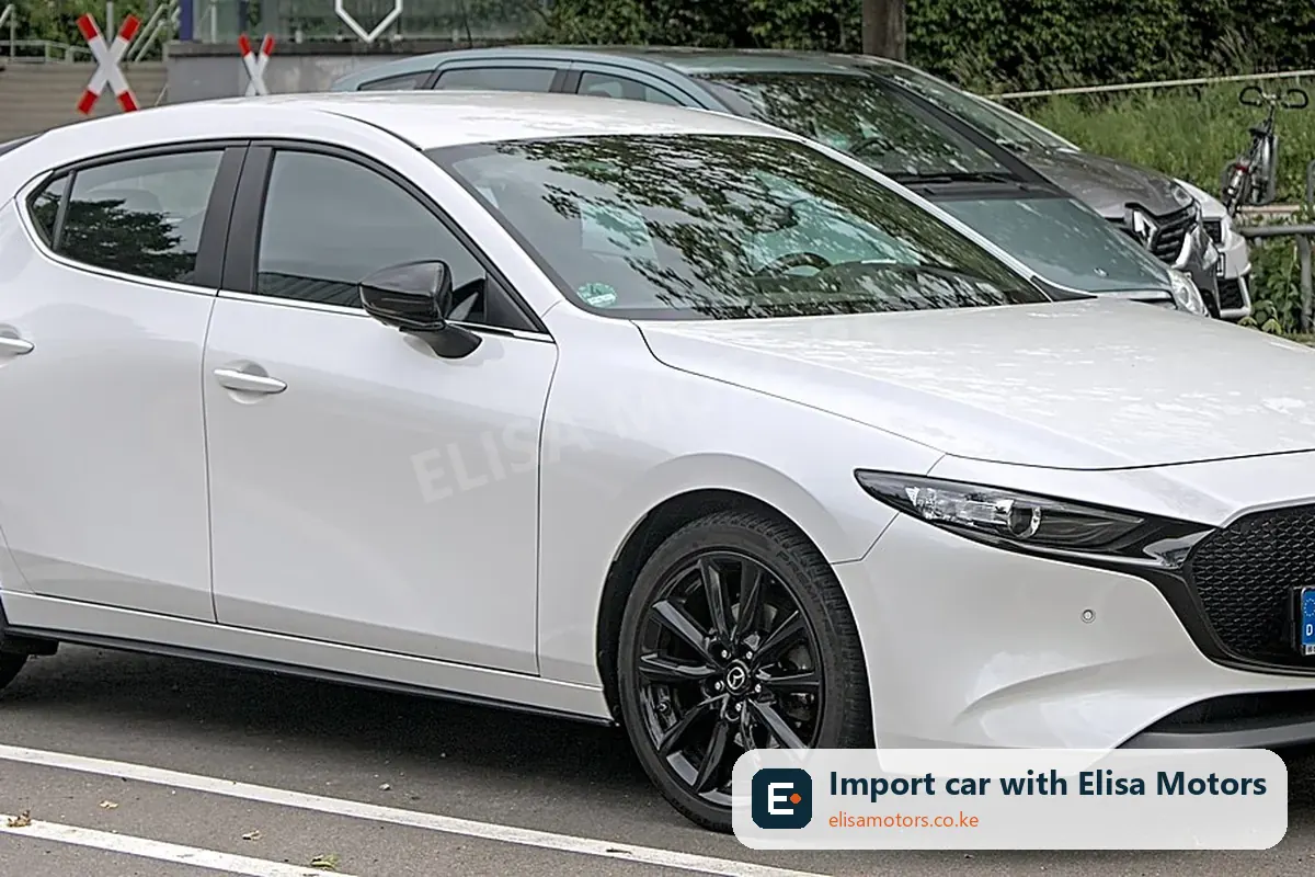 Mazda Axela (Mazda3) price in Kenya | Elisa Motors Mazda Axela (Mazda3) hatchback for sale in Kenya, import from Japan
