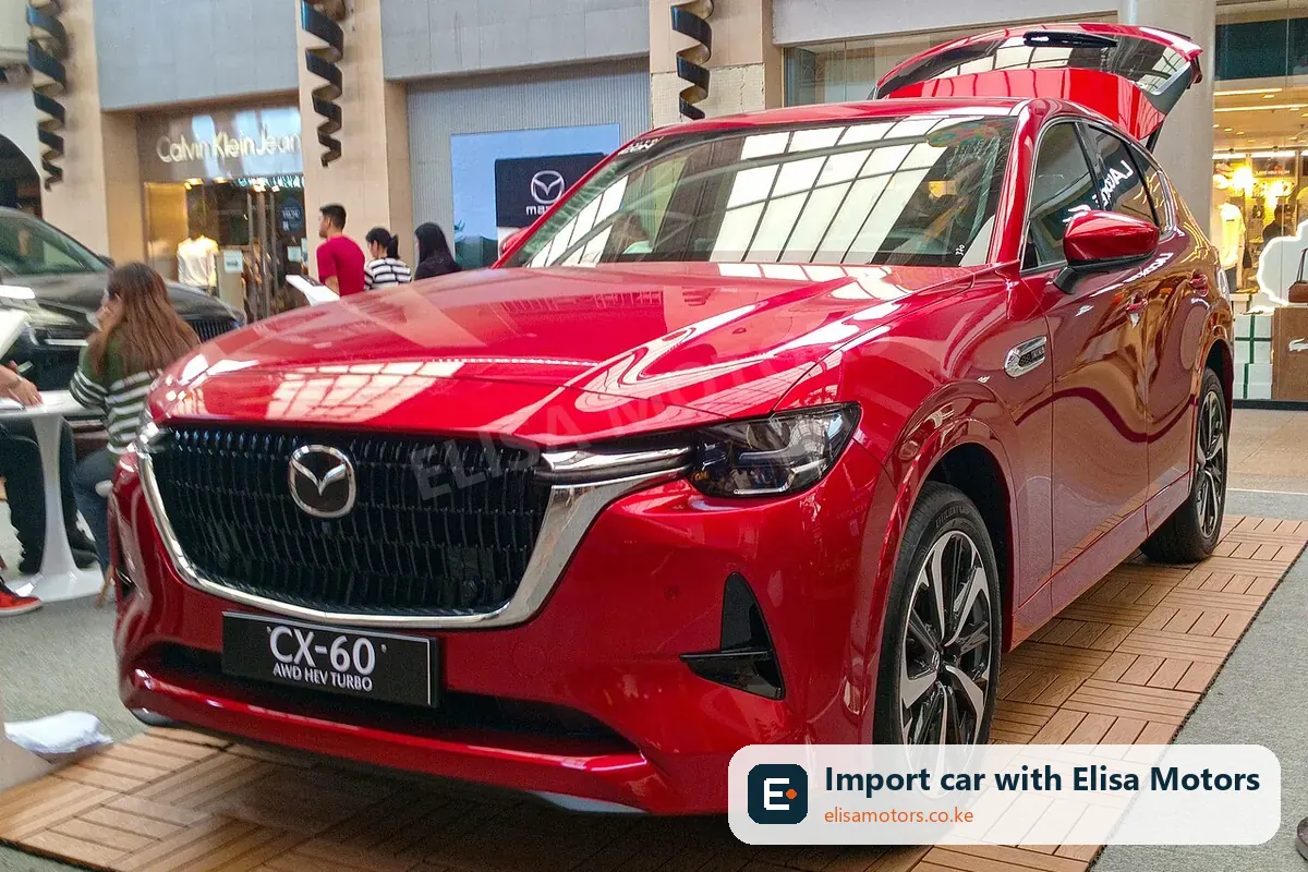 Mazda CX-60 25S price in Kenya | Elisa Motors Mazda CX-60 25S suv for sale in Kenya, import from Japan