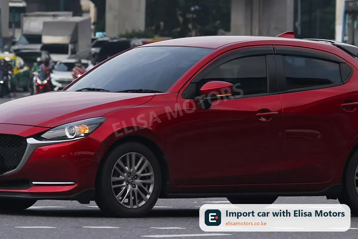 Mazda Demio 13S 1.3 price in Kenya | Elisa Motors Mazda Demio 13S 1.3 hatchback for sale in Kenya, import from Japan