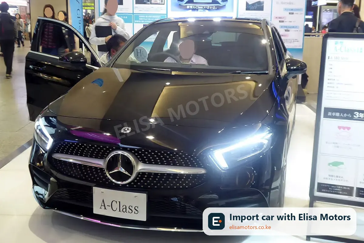 Mercedes-Benz A-Class A180 price in Kenya | Elisa Motors Mercedes-Benz A-Class A180 hatchback for sale in Kenya, import from UK and Japan