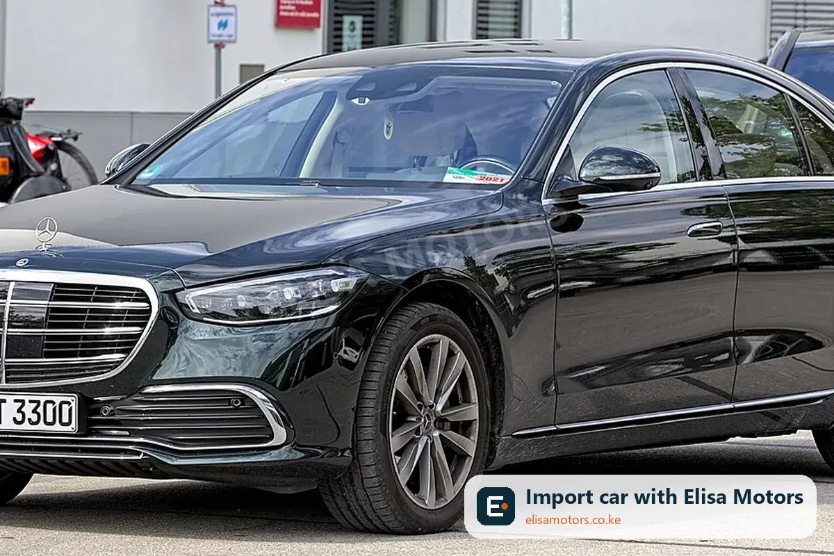 Mercedes-Benz S-Class S580 4MATIC Long price in Kenya | Elisa Motors Mercedes-Benz S-Class S580 4MATIC Long sedan for sale in Kenya, import from UK and Japan