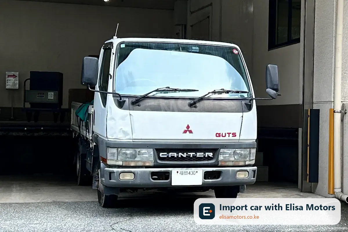 Mitsubishi Fuso Canter price in Kenya | Elisa Motors Mitsubishi Fuso Canter truck for sale in Kenya, import from Japan
