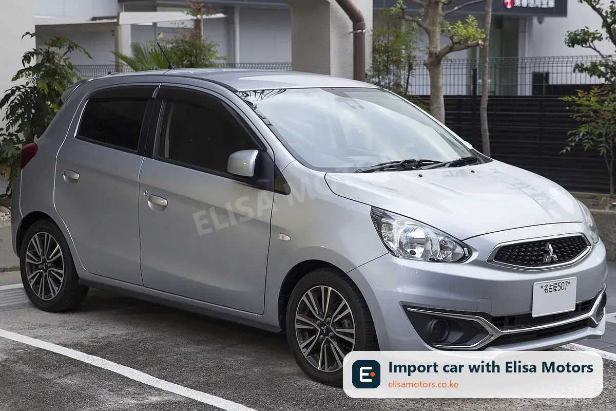 Mitsubishi Mirage price in Kenya | Elisa Motors Mitsubishi Mirage hatchback for sale in Kenya, import from Japan