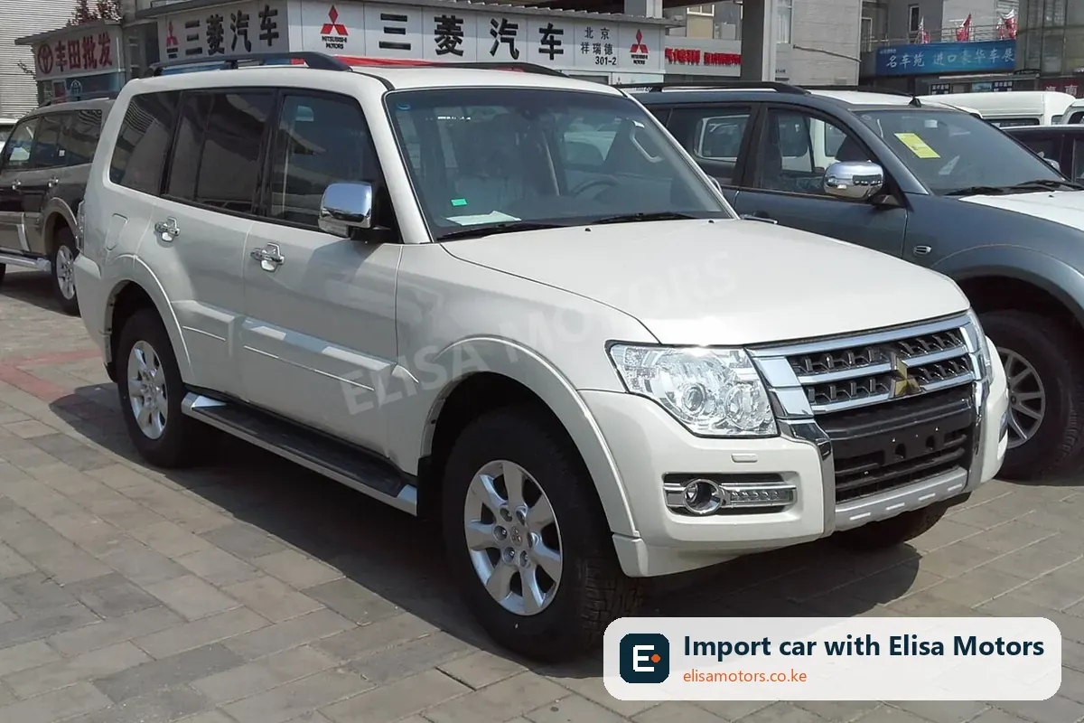 Mitsubishi Pajero Exceed 3.8 V6 Petrol price in Kenya | Elisa Motors Mitsubishi Pajero Exceed 3.8 V6 Petrol suv for sale in Kenya, import from Japan