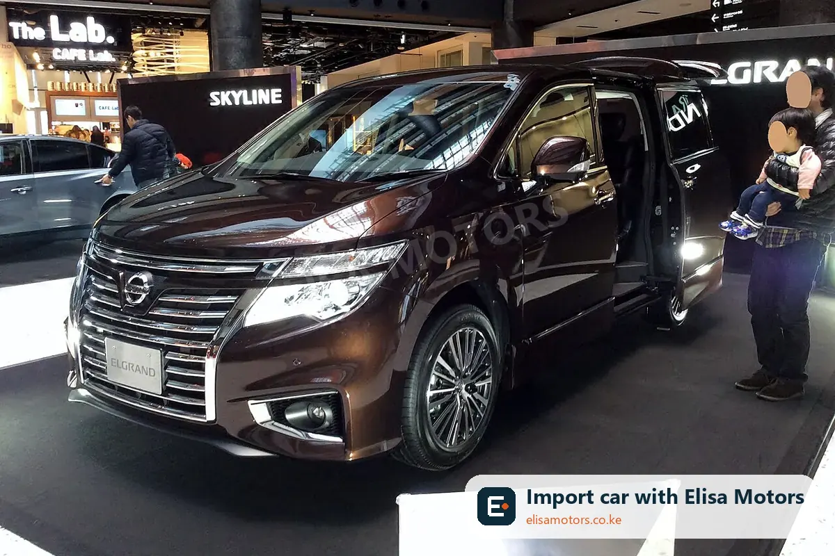 Nissan Elgrand 250 Highway Star price in Kenya | Elisa Motors Nissan Elgrand 250 Highway Star mpv for sale in Kenya, import from Japan