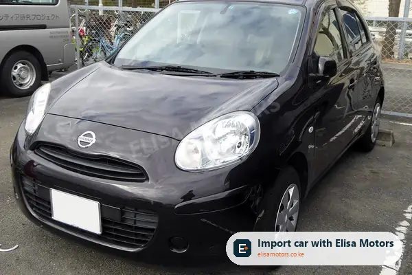 Nissan March price in Kenya Nissan March hatchback for sale in Kenya, import from Japan