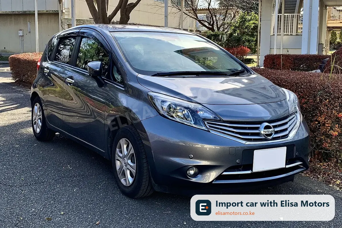 Nissan Note X 1.2 price in Kenya | Elisa Motors Nissan Note X 1.2 hatchback for sale in Kenya, import from Japan