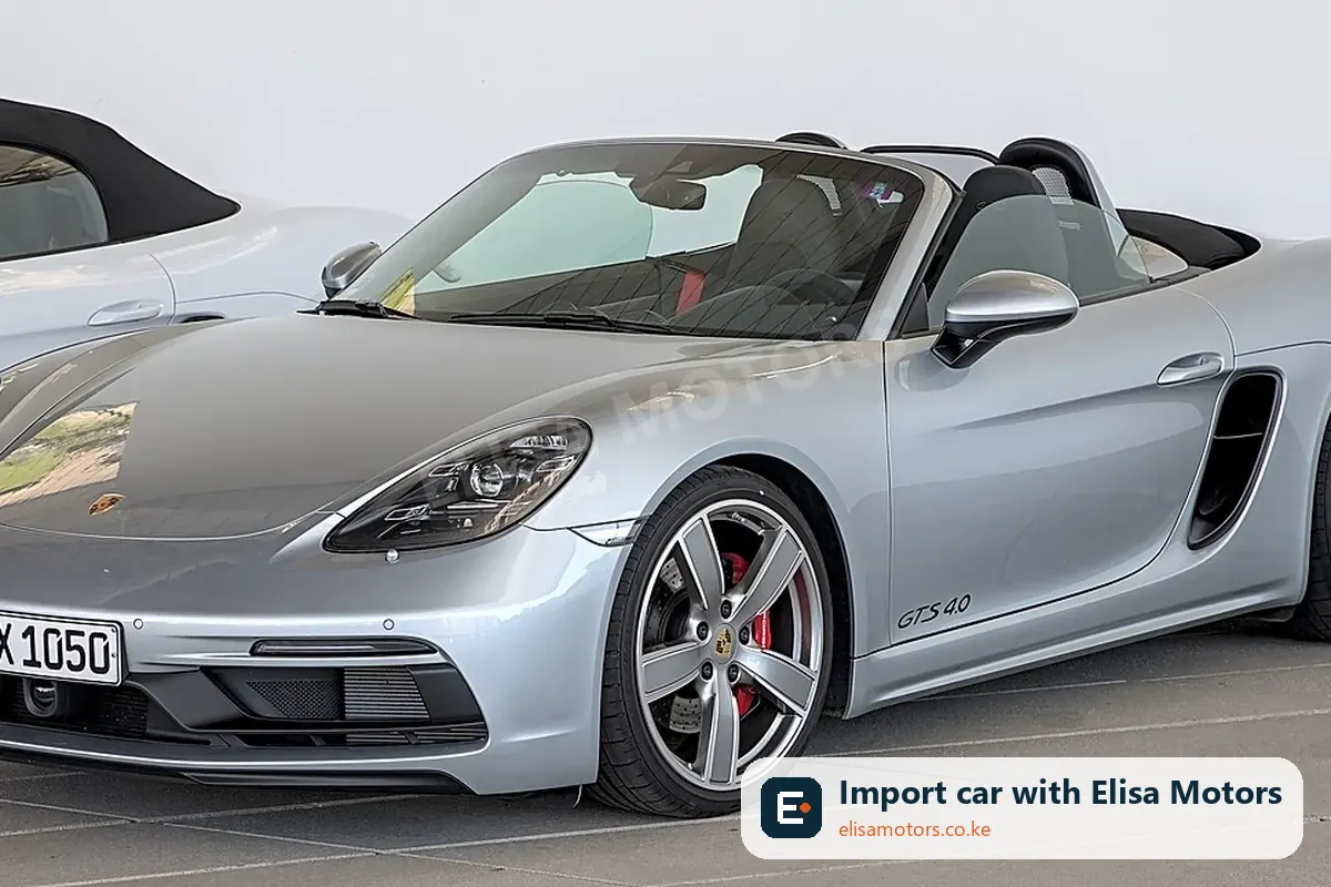 Porsche 718 Boxster price in Kenya | Elisa Motors Porsche 718 Boxster sports car for sale in Kenya, import from UK and Japan