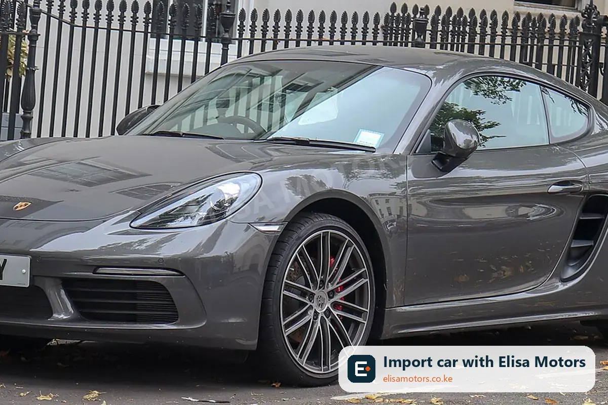 Porsche 718 Cayman price in Kenya | Elisa Motors Porsche 718 Cayman sports car for sale in Kenya, import from UK and Japan