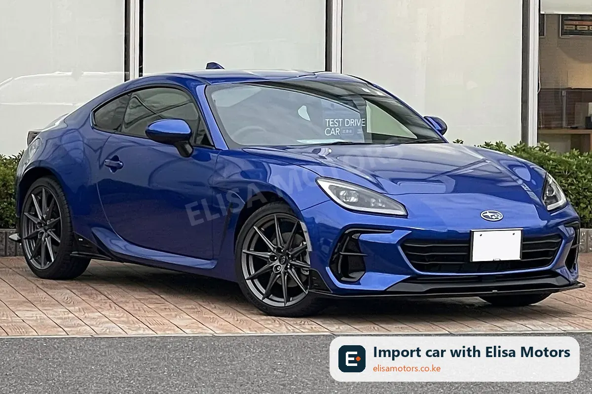 Subaru BRZ price in Kenya | Elisa Motors Subaru BRZ sports car for sale in Kenya, import from Japan