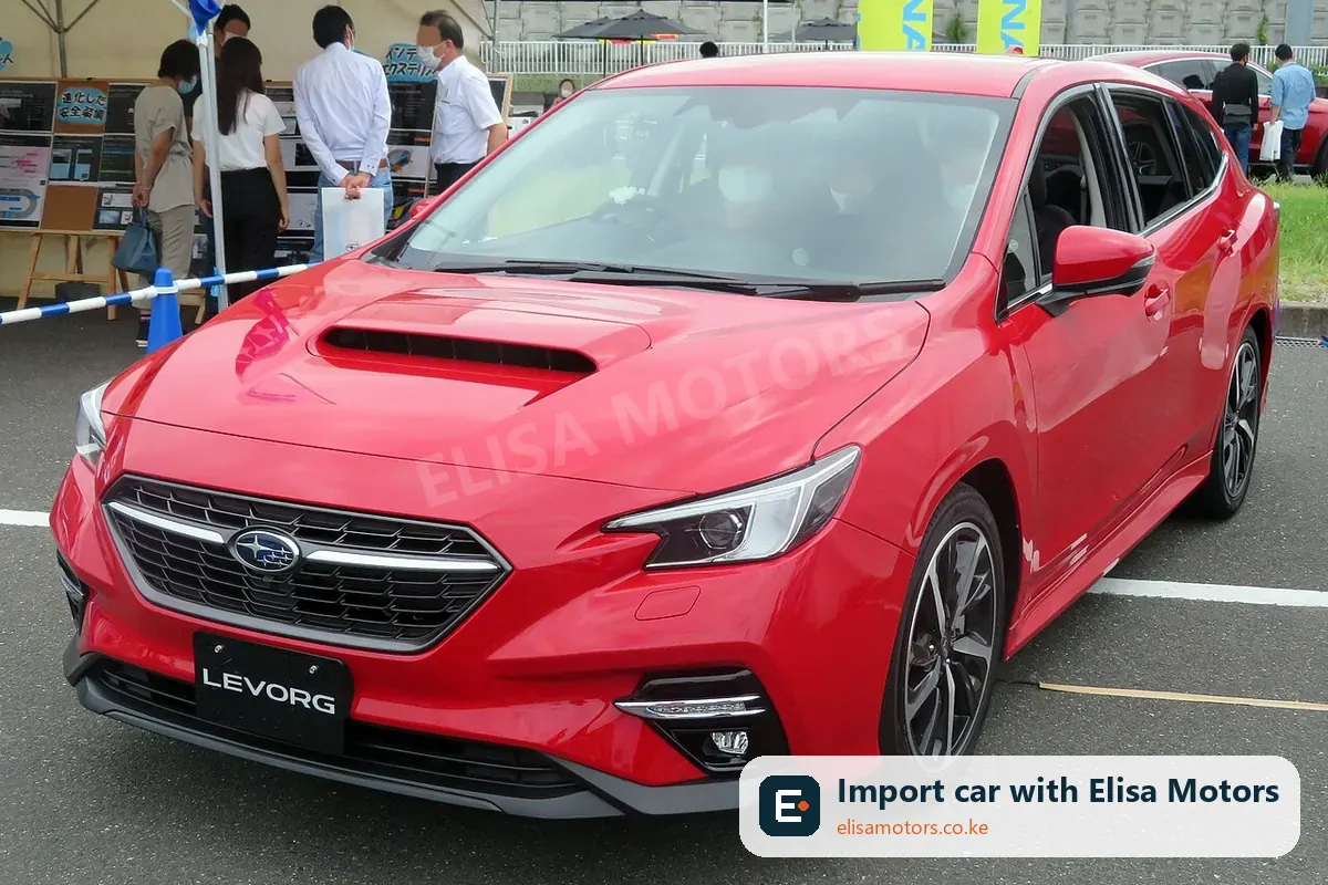 Subaru Levorg 2.0 STI Sport price in Kenya | Elisa Motors Subaru Levorg 2.0 STI Sport station wagon for sale in Kenya, import from Japan