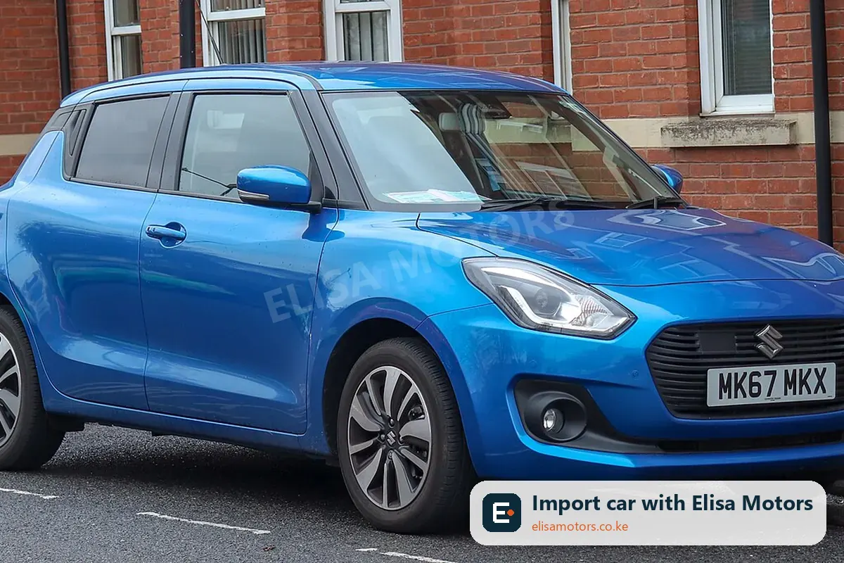 Suzuki Swift Swift Sport 1.4 Turbo price in Kenya | Elisa Motors Suzuki Swift Swift Sport 1.4 Turbo hatchback for sale in Kenya, import from Japan