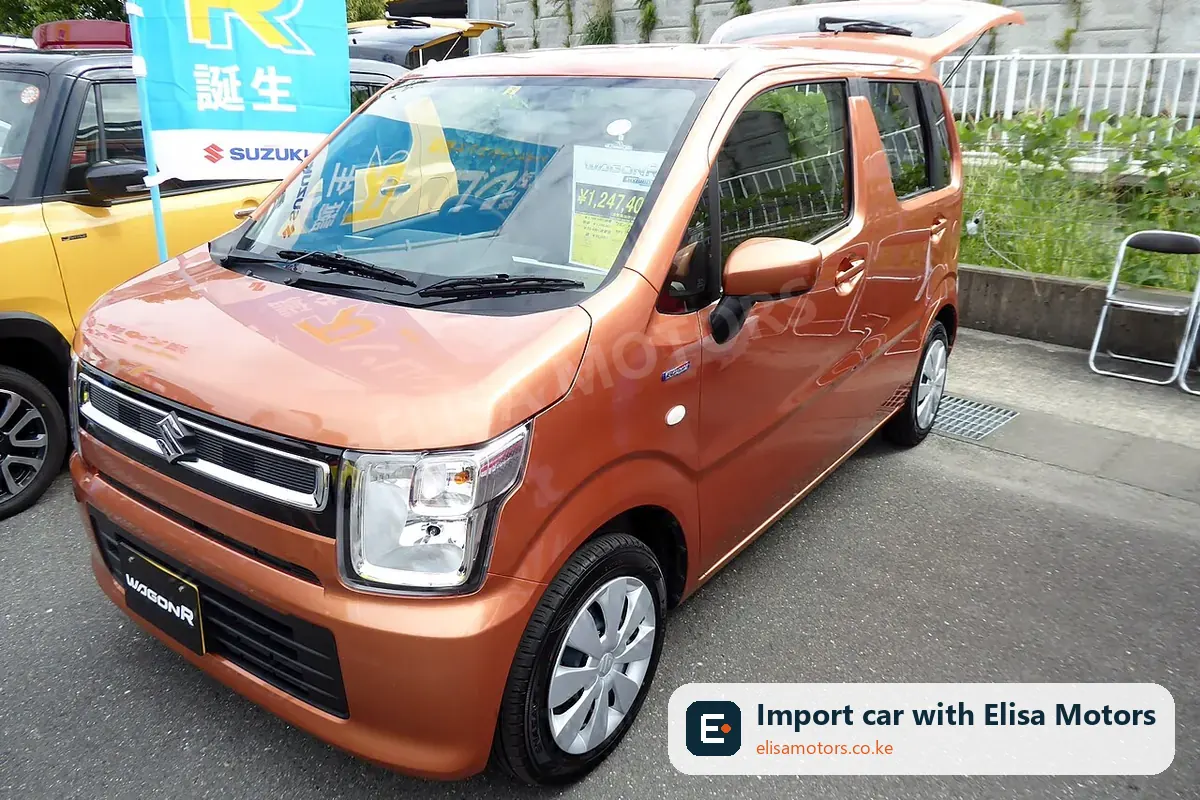 Suzuki Wagon R price in Kenya | Elisa Motors Suzuki Wagon R hatchback for sale in Kenya, import from Japan
