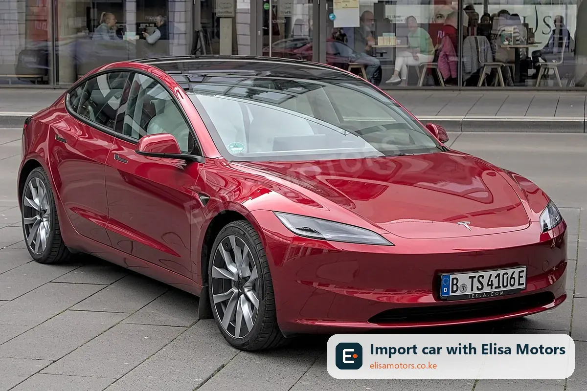 Tesla Model 3 price in Kenya | Elisa Motors Tesla Model 3 sedan for sale in Kenya, import from UK