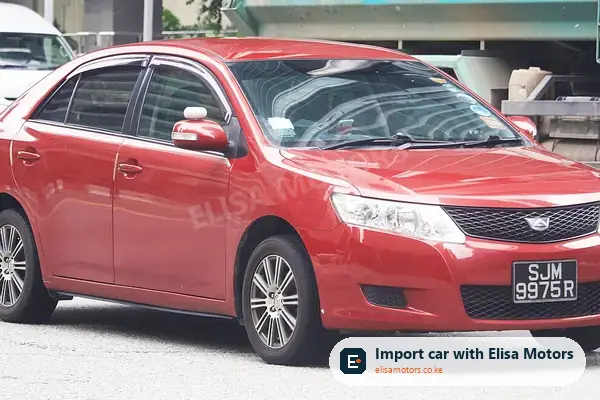 Toyota Allion price in Kenya Toyota Allion sedan for sale in Kenya, import from Japan