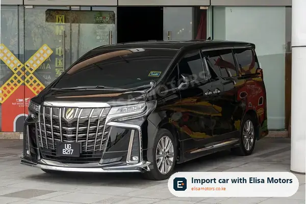 Toyota Alphard price in Kenya Toyota Alphard mpv for sale in Kenya, import from Japan