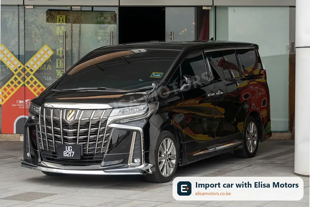 Toyota Alphard price in Kenya | Elisa Motors Toyota Alphard mpv for sale in Kenya, import from Japan