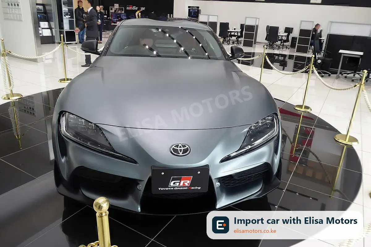 Toyota GR Supra SZ 2.0 Turbo price in Kenya | Elisa Motors Toyota GR Supra SZ 2.0 Turbo sports car for sale in Kenya, import from Japan and UK