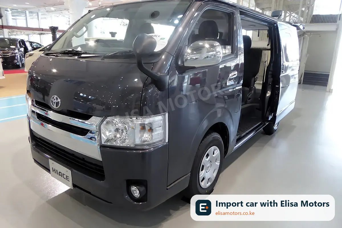 Toyota Hiace DX 2.0 Petrol price in Kenya | Elisa Motors Toyota Hiace DX 2.0 Petrol van for sale in Kenya, import from Japan