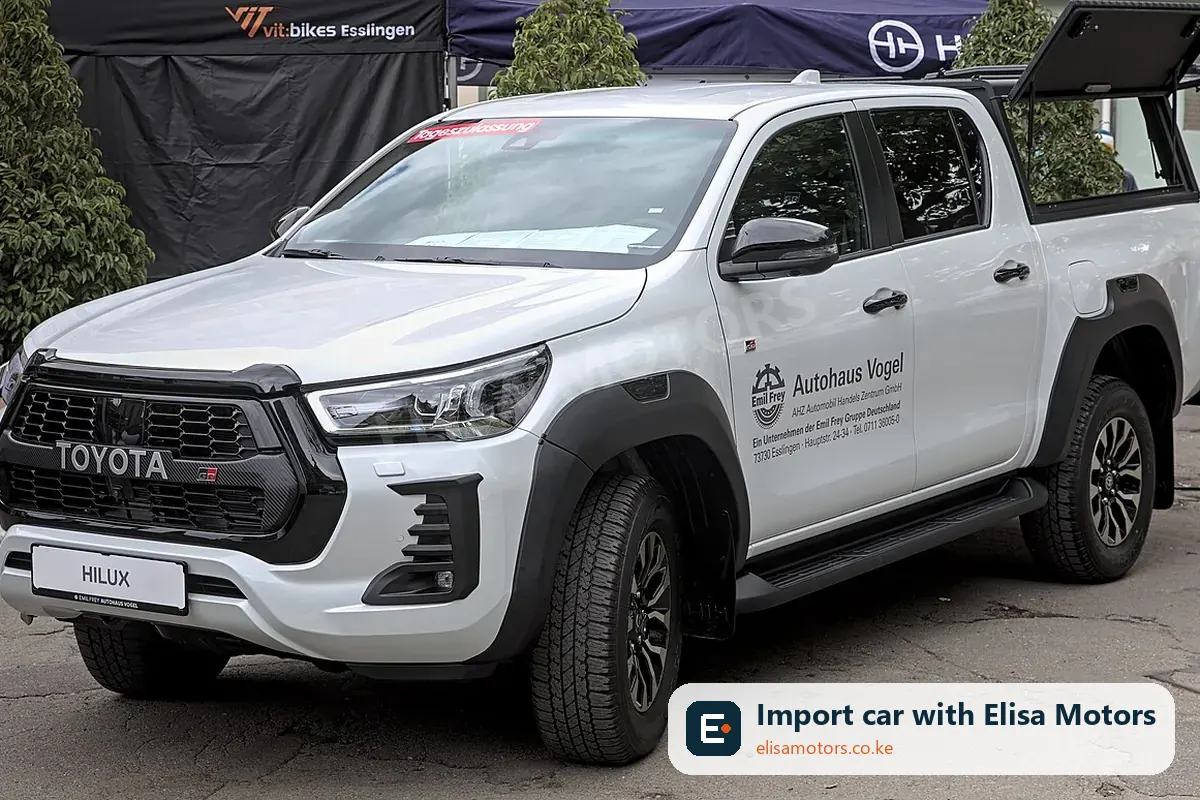 Toyota Hilux 2.4 GD-6 Double Cab SRX price in Kenya | Elisa Motors Toyota Hilux 2.4 GD-6 Double Cab SRX pickup for sale in Kenya, import from South Africa, UK and Japan