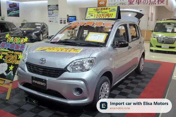 Toyota Passo price in Kenya Toyota Passo hatchback for sale in Kenya, import from Japan