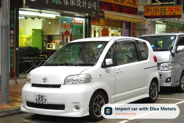 Toyota Porte price in Kenya Toyota Porte mpv for sale in Kenya, import from Japan