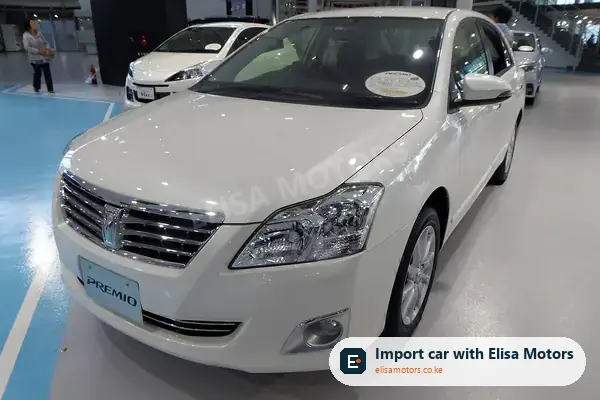 Toyota Premio price in Kenya Toyota Premio sedan for sale in Kenya, import from Japan
