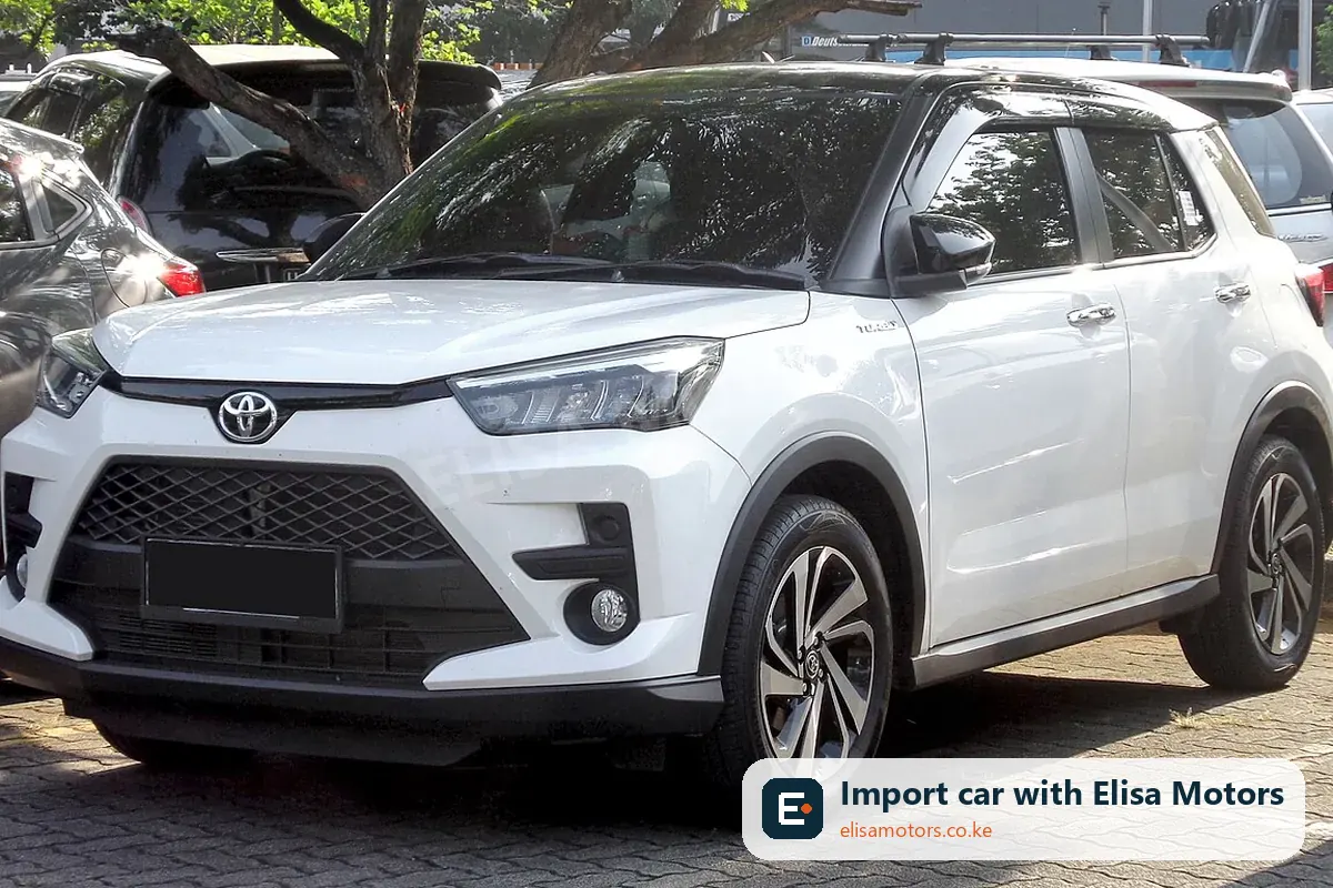 Toyota Raize G 1.0 Turbo price in Kenya | Elisa Motors Toyota Raize G 1.0 Turbo suv for sale in Kenya, import from Japan