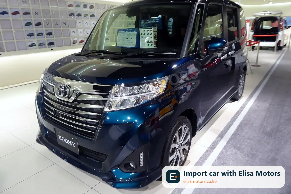Toyota Roomy X 1.0 price in Kenya | Elisa Motors Toyota Roomy X 1.0 mpv for sale in Kenya, import from Japan