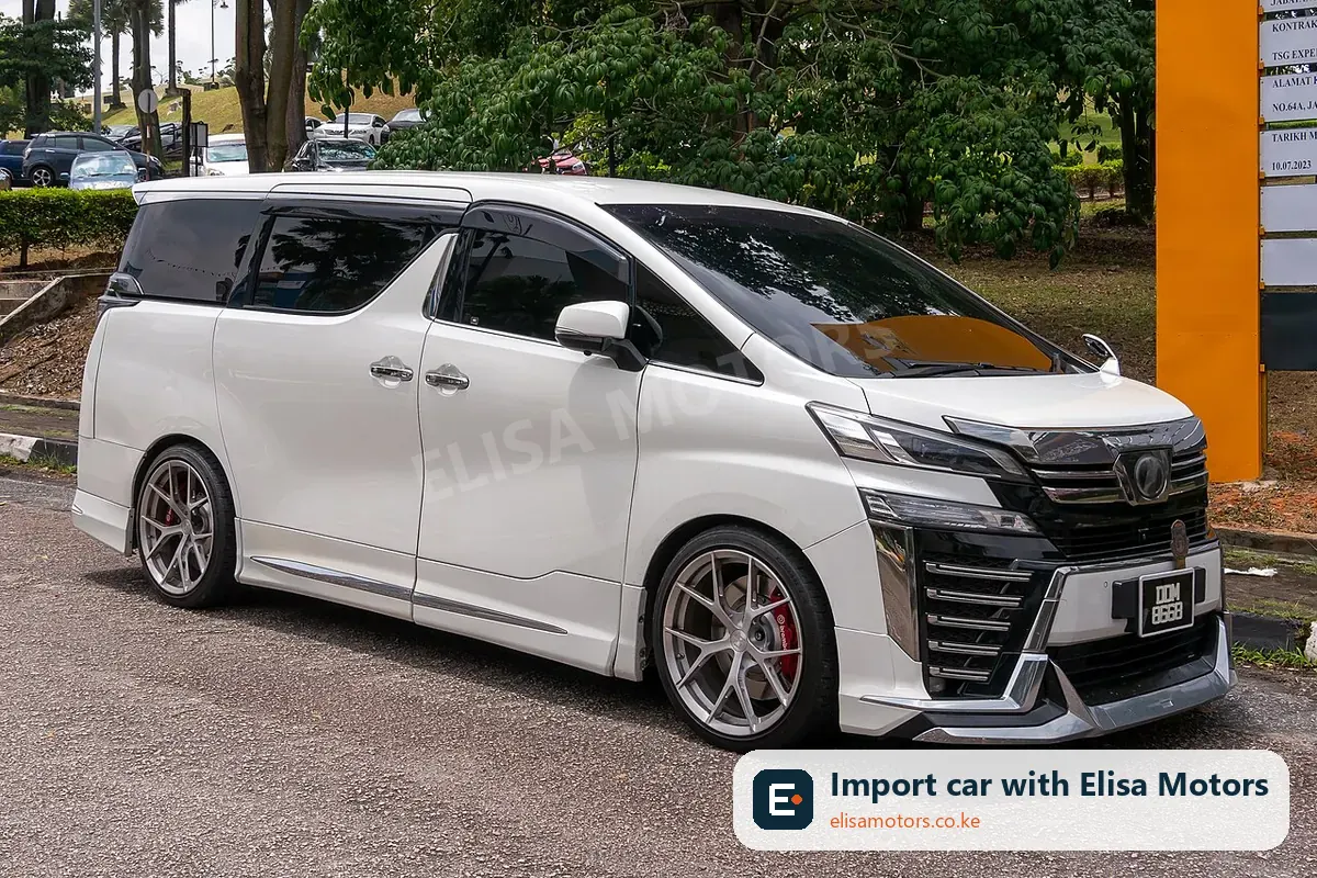 Toyota Vellfire price in Kenya | Elisa Motors Toyota Vellfire mpv for sale in Kenya, import from Japan